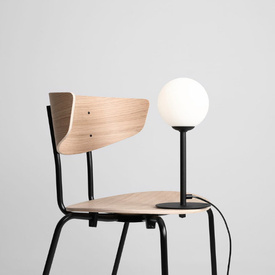 Lampa stołowa Pinne 1080B1 czarna