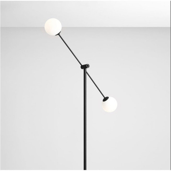 Lampa podłogowa Ohio 1081A1 czarna