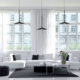 Czarna lampa wisząca HANA P0456 MAXLIGHT 