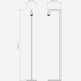 PODSTAWA LAMPY PODŁOGOWEJ RAVELLO FLOOR 4539