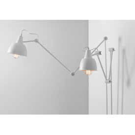 Podwójny kinkiet Aida 814D biały ALDEX