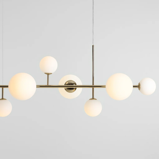 Lampa wisząca Dione 9 1092N30 złota