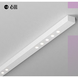 MIXLINE LED natynkowa listwa oświetleniowa AQform 216 cm switchDIM czarny 4000K 54°