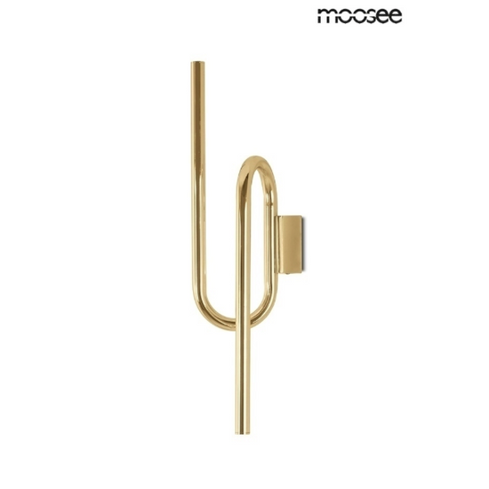 MOOSEE lampa ścienna MACAROON złota