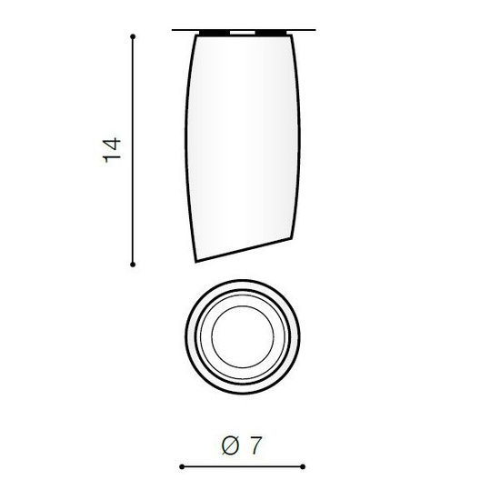 Plafon VASKO biały mat Azzardo