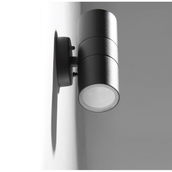 Kinkiet zewnętrzny Ulf 2 Wall Black Azzardo