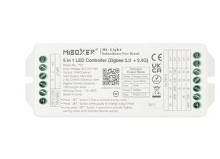 Kontroler 5w1 LED Zigbee 3.0 12-48VDC 20A MiBoxer (PZ5)