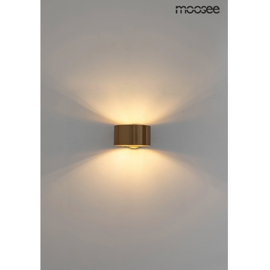 MOOSEE lampa ścienna ARRO złota