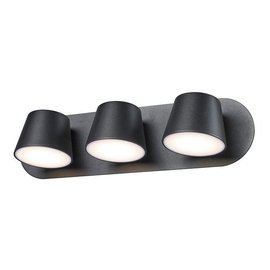 Kinkiet Kuola MB1350-3 BK Italux 