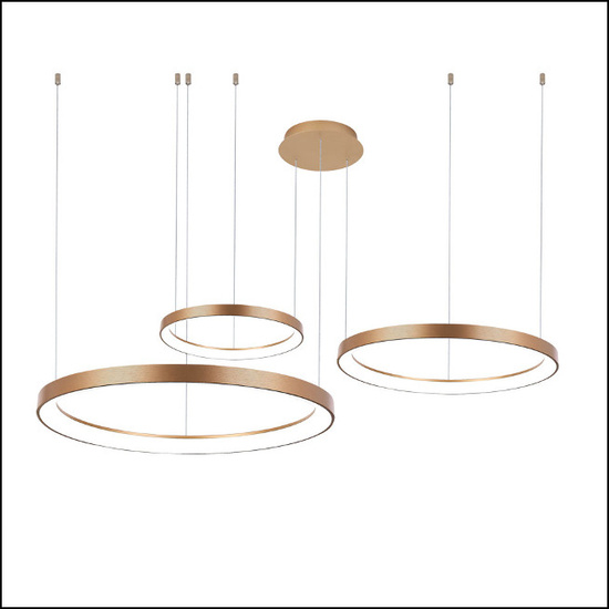 Lampa wisząca Agnes 38 + 58 +78  DIMM CCT SWITCH Azzardo AZ5026