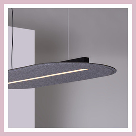 Lampa wisząca AQfelt OVALL RAFTER LED AQForm 