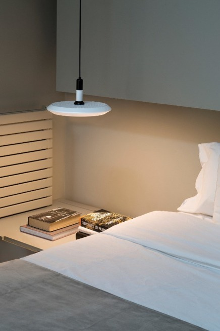 Lampa wisząca Planet LED biała Faro 64101