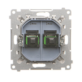 Gniazdo światłowodowe podwójne Simon 55