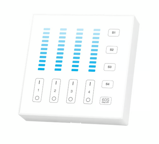 Panel sterujący 4-strefowy MONO MiBoxer biały (B5-W)