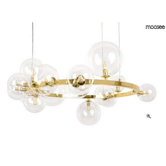 MOOSEE lampa wisząca ALURE 85 złota