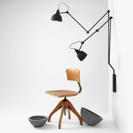 Kinkiet podwójny Aida 842D czarny ALDEX