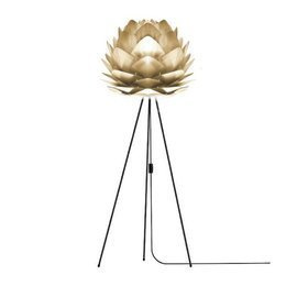Lampa stojąca tripod SILVIA medium gold UMAGE 