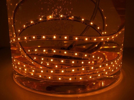 Taśma LED line 300 SMD 3528 żółta w osłonie silikonowej IP67