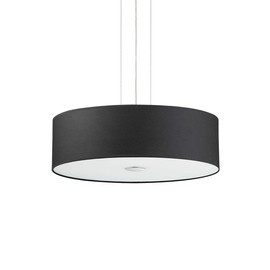 CZARNA LAMPA WISZĄCA WOODY SP5 105628 IDEAL LUX