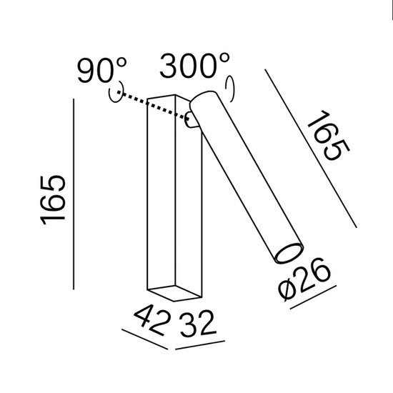 KINKIET PET MICRO R MOVE LED AQform