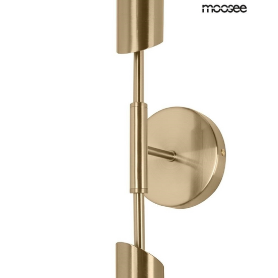 MOOSEE lampa ścienna LOCCA złota