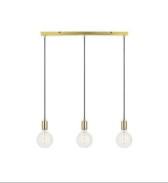 Lampa wisząca SKY 3 lista Markslojd 106335 złota