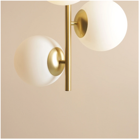 Lampa wisząca FIN 3 BRASS M Aldex