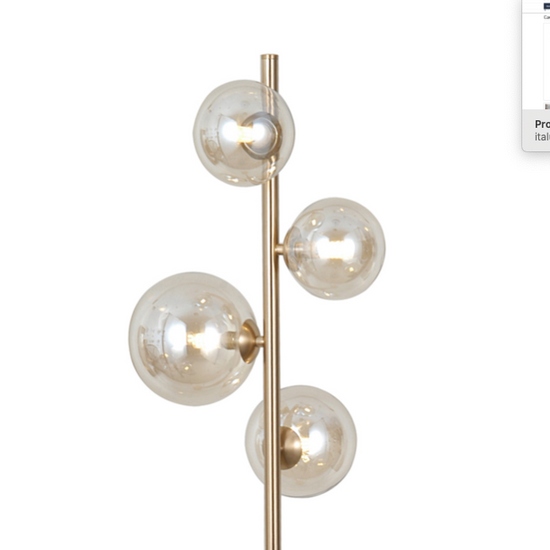 Lampa stołowa Canello Italux