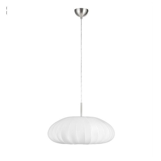 Biała duża lampa wisząca MIST MARKSLOJD