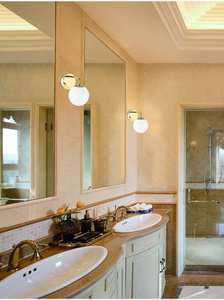 Kinkiet Bao Parette Gold IP44 OPEN DESIGN HIGHLIGHTS