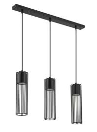 FOBIA 3 lampa wisząca prosty czarny 33453