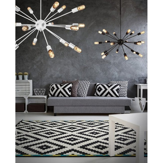 Lampa wisząca Orbit Black Azzardo 40446-18BK