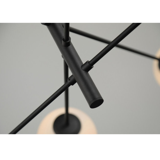 Oryginalna lampa wisząca Oviedo 8 Black Azzardo 