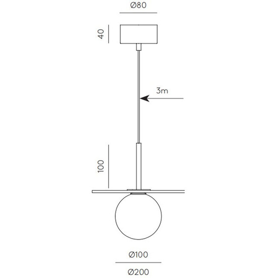 Lampa wisząca MIRO Aromas 