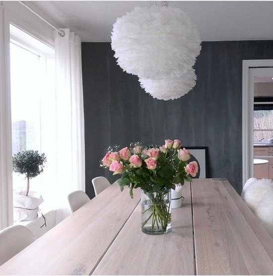 Lampa wisząca EOS LARGE 02042, 04006 z czarnym zawiesiem UMAGE