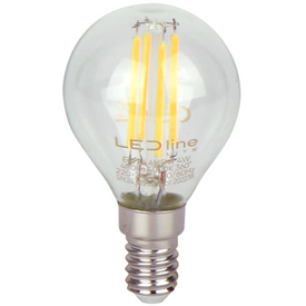 Żarówka LED line LITE LED E14 4W 4000K 480lm 220-240V FILAMENT G45 KULKA