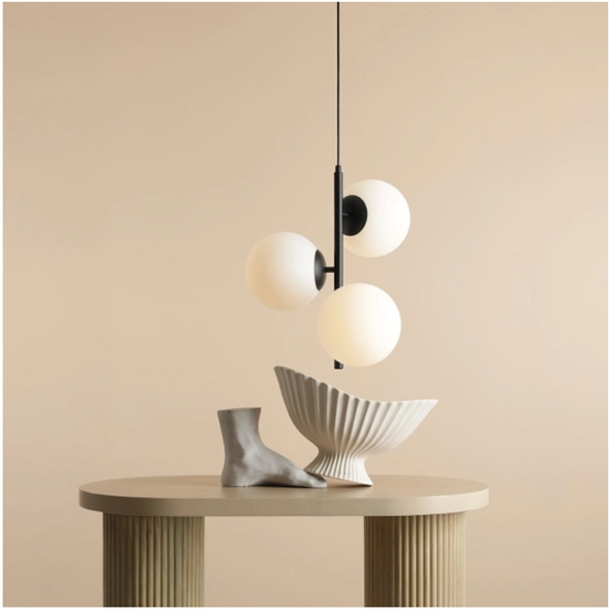 Lampa wisząca FIN 3 BLACK M Aldex