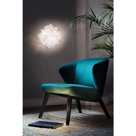 Biały plafon Veli Mini Slamp