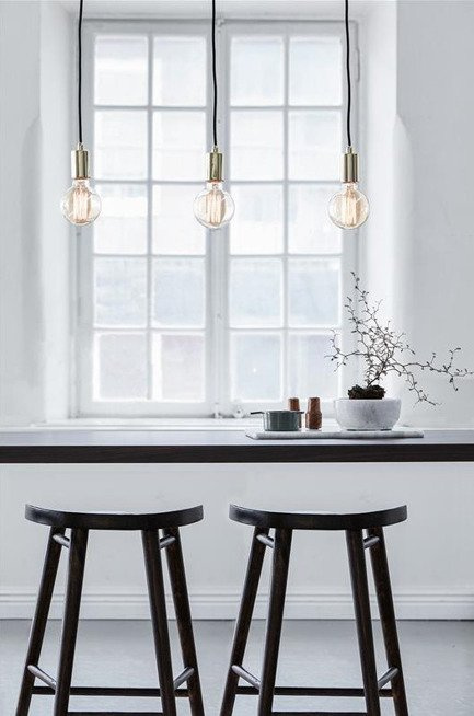 Lampa wisząca SKY 3 lista Markslojd 106335 złota