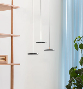 Lampa wisząca Asteria mikro szary antracyt UMAGE