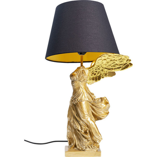 Lampa Stołowa Angel Nike złoty anioł