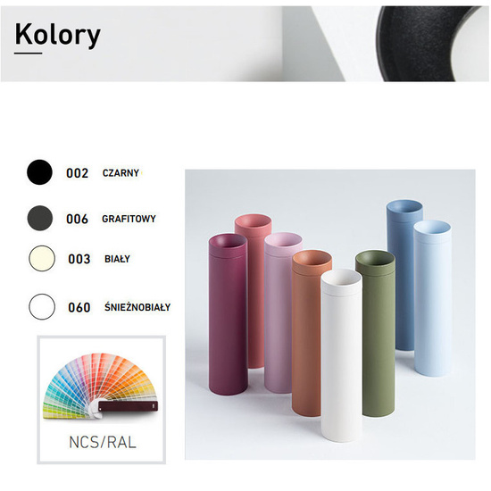 Tuba oprawa natynkowa Maman ON TRIAC Chors