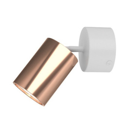 Spot kierunkowy Kika Mobile Bianco / Rose Gold OPEN DESIGN HIGHLIGHTS