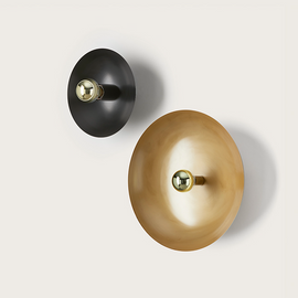 LAMPA ŚCIENNA CROPI S A1100/25 starzone złoto Aromas