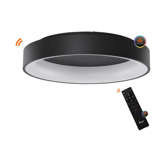 Lampa sufitowa Solvent R Black 110 cm Azzardo Smart WiFi