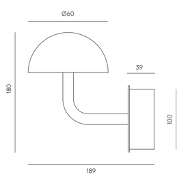 Kinkiet DUSSA A1307 Aromas 