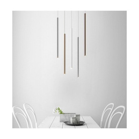 Lampa wisząca Loya czarna ZUMA LINE P0461-01A-L8L8