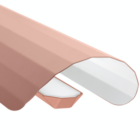 Lampa wisząca liniowa APOLIN 120 cm, złamany róż-biały KASPA