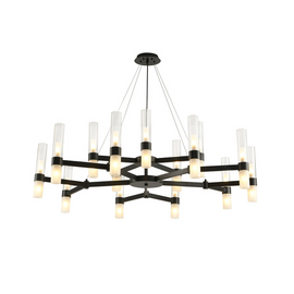 Lampa wisząca CANDELA-15 czarna 120 cm Step into design 