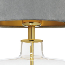 Lampa stołowa LORA szara Kaspa